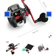 electric screen baitcaster