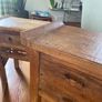 Pair of Imported Solid Wood Side Tables /Lockers Image 2