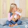 Baby Born Teddy Bear Plush With White Tshirt Image 4