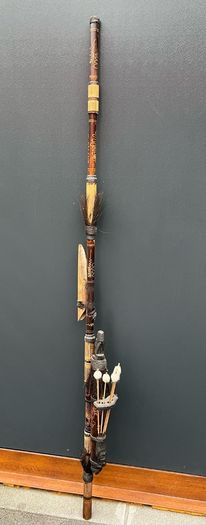 Native American blow gun / dart gun , ornament