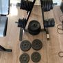 Home Gym, weights, bench, and misc Image 2