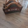 Wicker magazine Rack Image 2