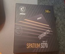 MSI Spatium S270 240gb SSD (2.5 inch SATA)