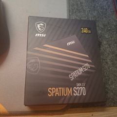 MSI Spatium S270 240gb SSD (2.5 inch SATA)