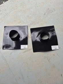 2no. Radon Barrier Top Hats