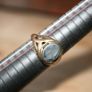 Men's Vintage 9ct Gold Roman Centurion Signet Ring - 3,6g Image 4