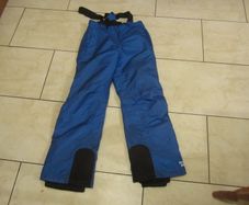 blue snow trousers    size 146/152