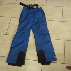 blue snow trousers    size 146/152
