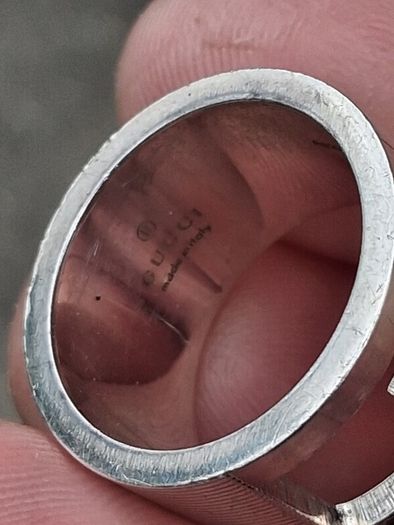 Gucci Boxed Sterling Silver Ring
