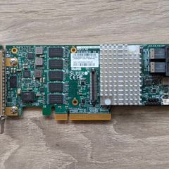 Eight-Port SAS Internal RAID Adapter Supermicro Low Profile 12Gb/s AOC-S3108L-H8iR-16DD