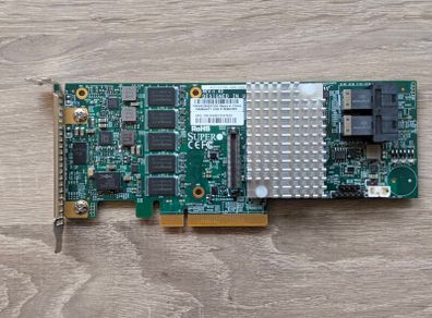 Eight-Port SAS Internal RAID Adapter Supermicro Low Profile 12Gb/s AOC-S3108L-H8iR-16DD