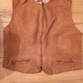 Suede 70s Waistcoat Bohemian Vintage Festival Image 6