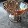 A Gorgeous Vintage 2piece Vintage Carnival Glass Set Image 10