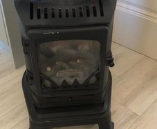 Provence Gas Heater (Matt Black)