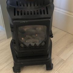 Provence Gas Heater (Matt Black)