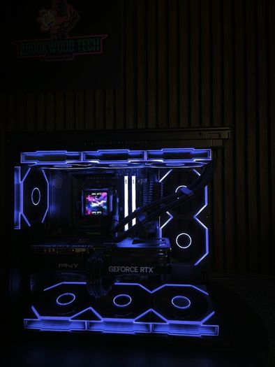 Brand New! Brookwood Tech Gaming PC BUILD! RTX5070Ti/Ryzen 9800X3D/32GB DDR5/2Tb