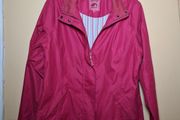 womens jack murphy outdoor coat jacket pink Size 14  horse riding Equestrian