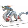 Silver Chinese Dragon. Action Figure Image 3