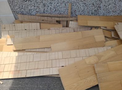 Used pine flooring