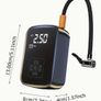 Portable Car Air Compressor with LED Light, new, unopened. Image 2