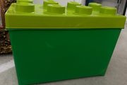 larger Lego storage box / green