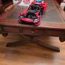 Large mahogany coffee table Image 3