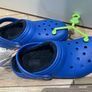 Crocs lined blue kids size J3 EU 34-35 brand new Image 3