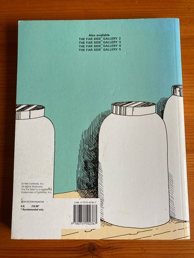 Cartoon book: 'The Far Side Gallery' 1984
