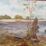 Vintage Oil Painting on Board Image 8