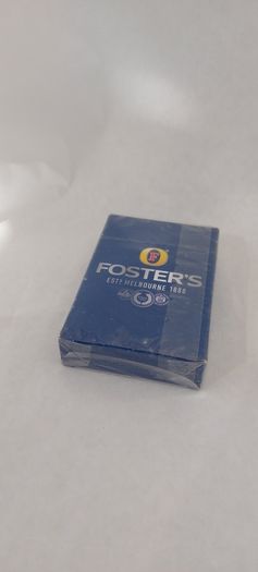 fosters playing cards ,unopened, new ,sold as is ,,buyer collects or pays postage thank you