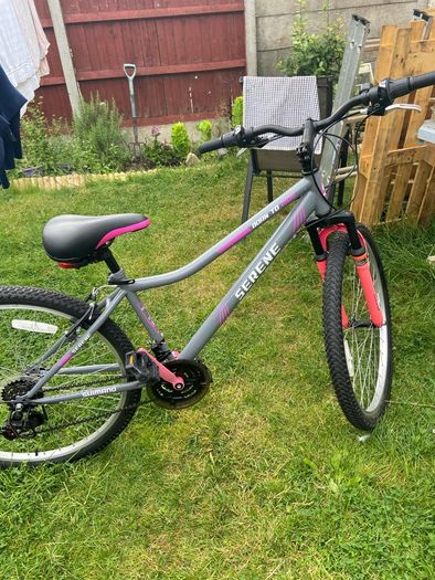 Serene mountain bike