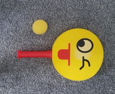 soft sponge racket with ball