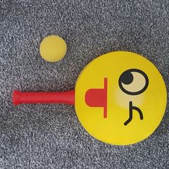soft sponge racket with ball