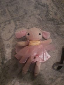 cute ballerina rabbit