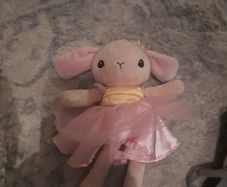 cute ballerina rabbit