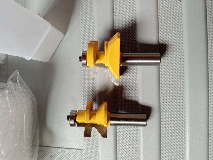 router cutters set for sheeting