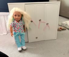 our generation wardrobe & doll