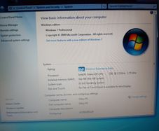 ACER EXTENZA 4220, Vintage, Intel Celeron CPU 530, 1.73GHZ, 32bit, 512mb Ram, 65GB HDD, Windows 7,  Firefox, Opera, Chrome and VLC