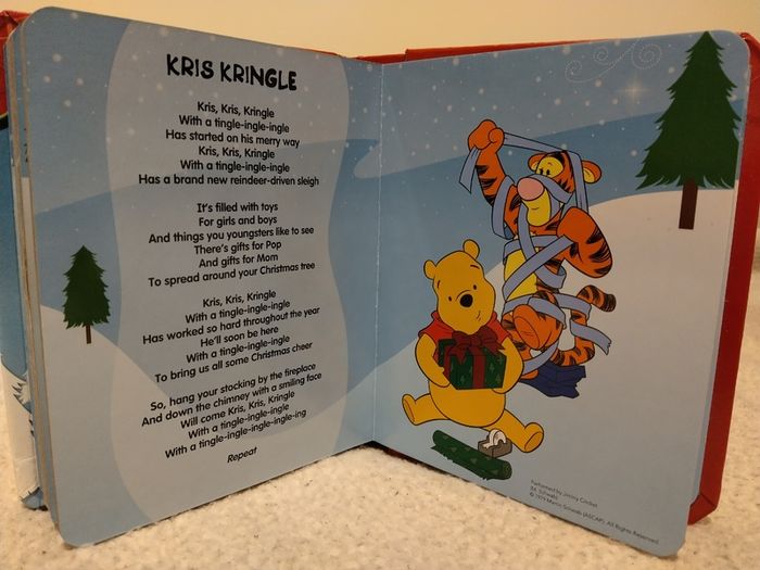 Disney Sing Along Festive Book And Cd Set