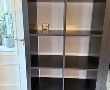2 ikea kallax shelves