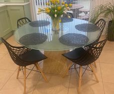 Glass Kitchen Table