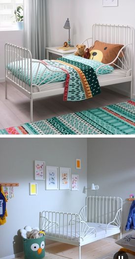 IKEA bed white
