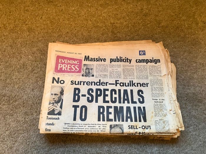 Vintage Irish Newspapers