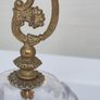 Vintage Brass / Crystal  Bell Image 3