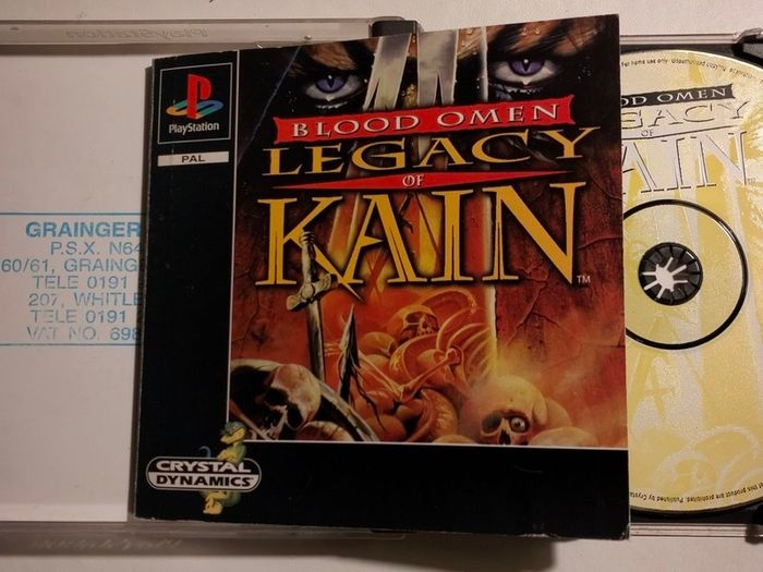 Blood Omen Legacy of Kain PS1 PlayStation 1