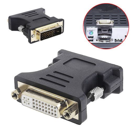 DVI-I (24+5) Male & DVI-D (24+1) Male to HDMI (Female) Adapters (Brand New/Warranty)