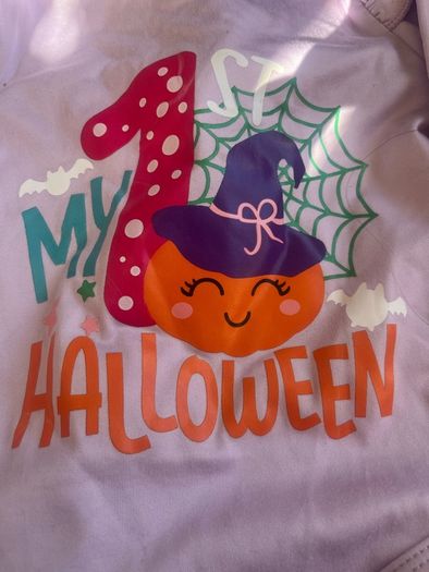 baby 1st halloween vest