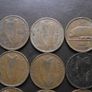 9 Irish half pennies (1928-1937) Image 8