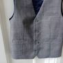 Gorgeaus grey boys NEXT waistcoat Image 4