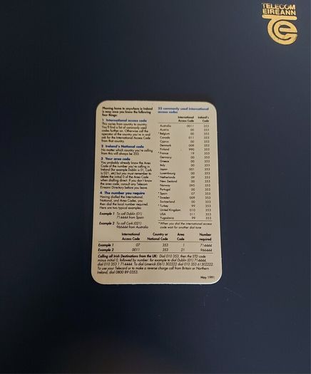 Telecom Eireann Leaflet